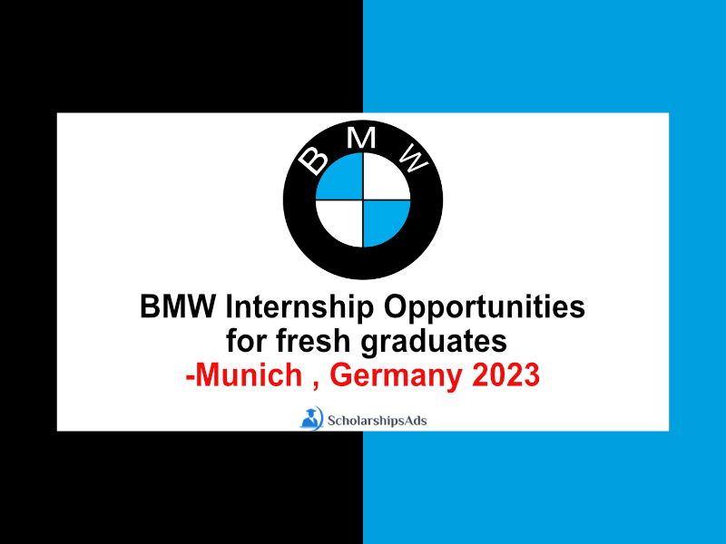 BMW is Offering Internship Opportunities for fresh graduates