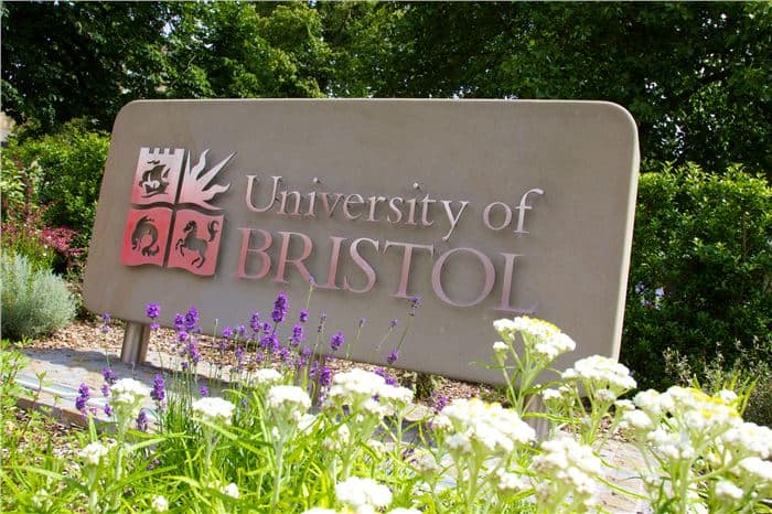 Vice-Chancellor Fellowships at University of Bristol in UK, 2018