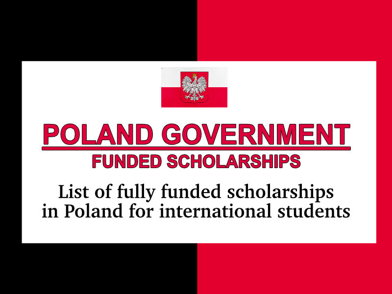 Poland Government funded Scholarships.