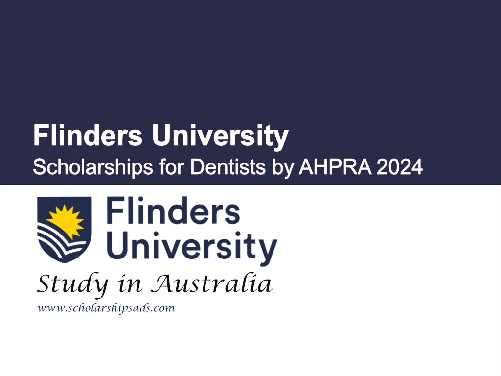Flinders University Scholarships.