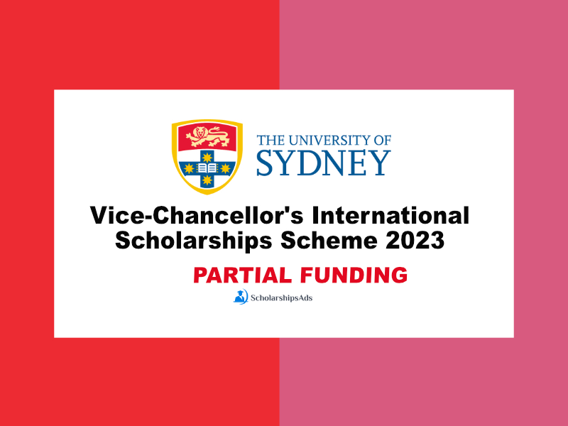 Vice-Chancellor&#039;s International Scholarships.