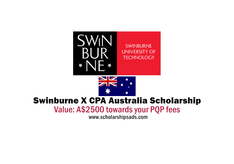 Swinburne University of Technology Melbourne Australia Swinburne X CPA Australia Scholarships.