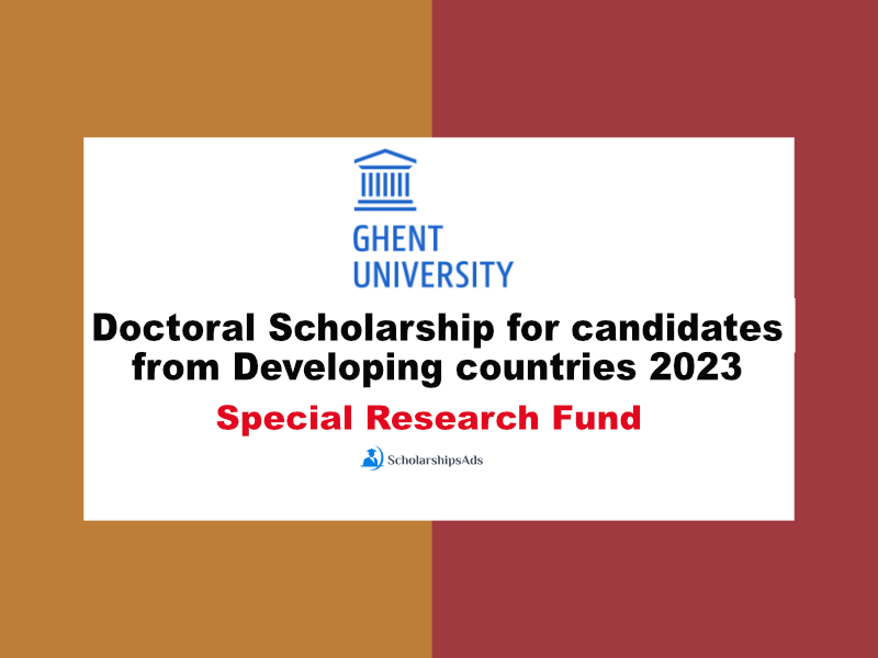 Doctoral Scholarships.