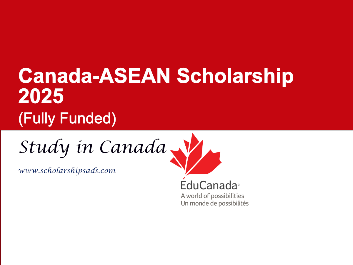 Canada-ASEAN SEED Scholarships.