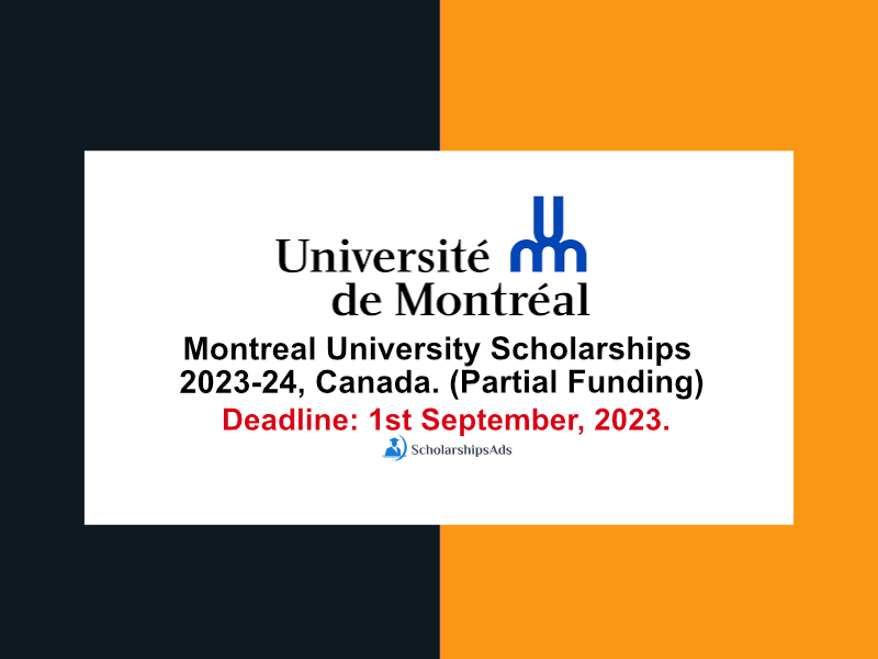 Montreal University Scholarships.