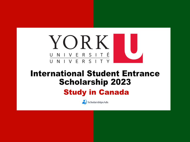 International Student Entrance Scholarships.