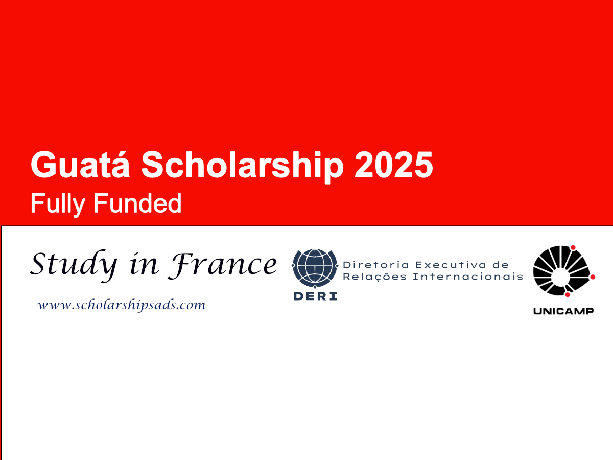 France Guatá Scholarships.