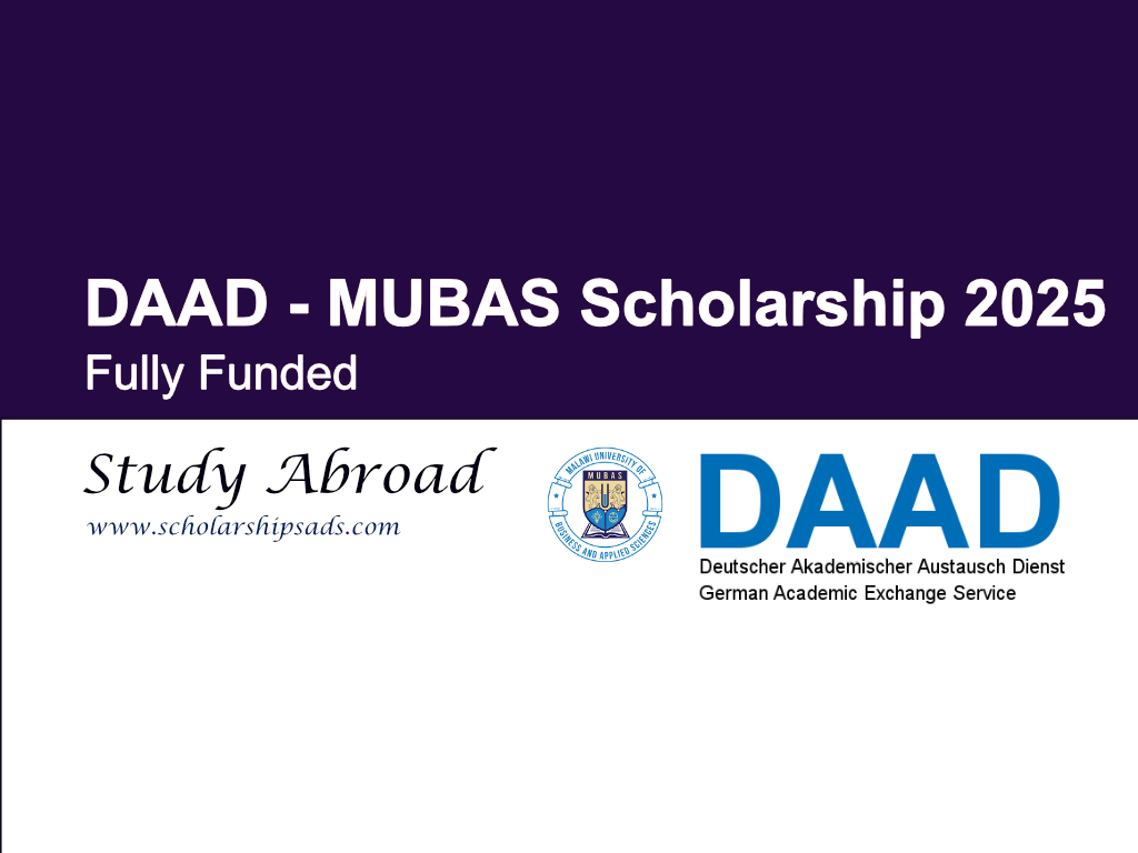 DAAD - MUBAS Scholarships.