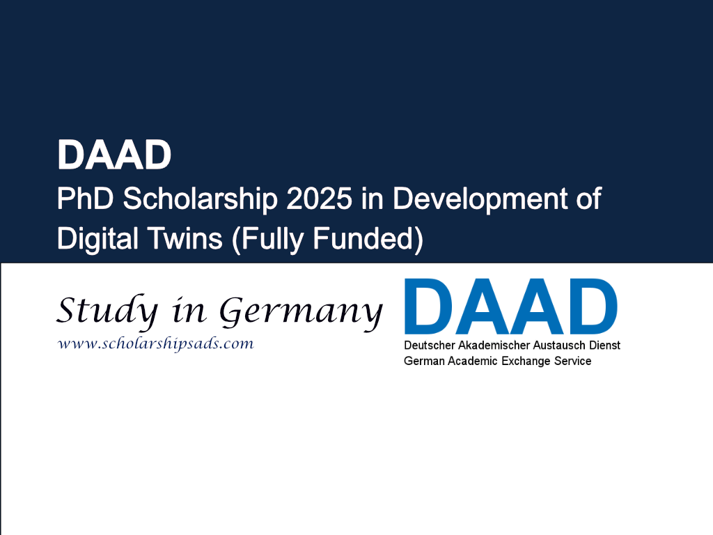 DAAD Germany PhD Scholarships.