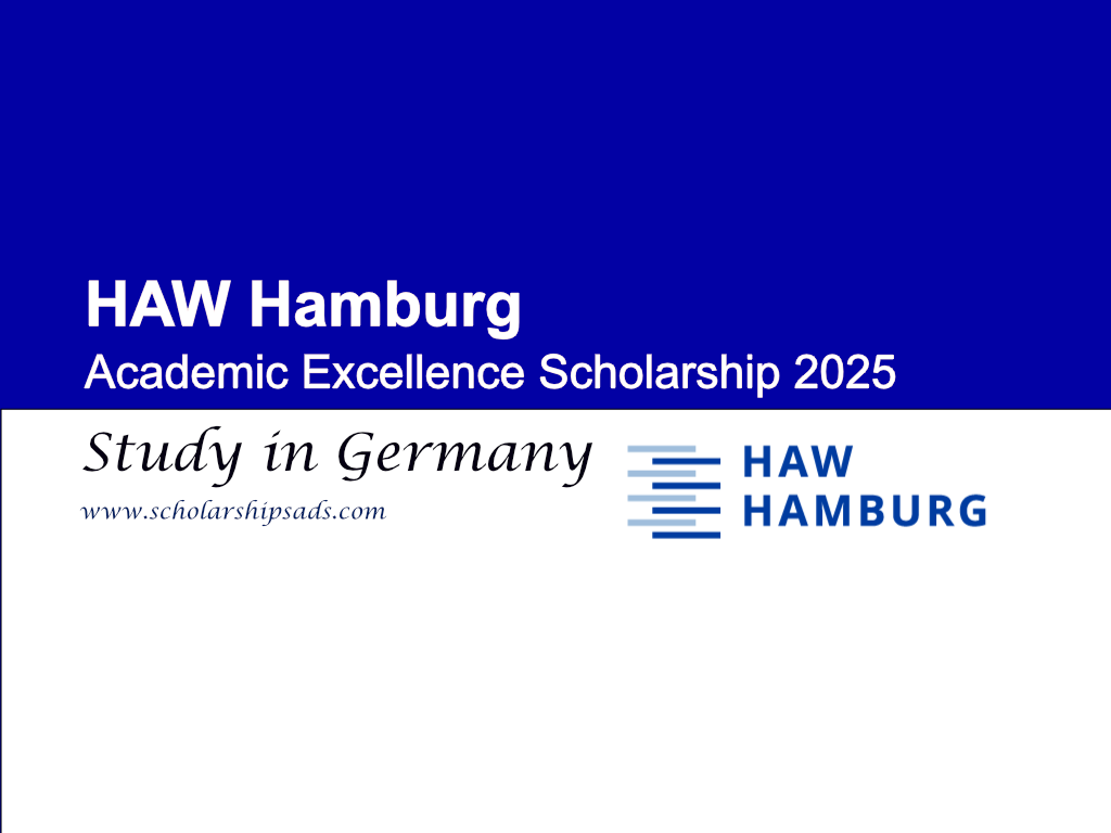 HAW Hamburg Germany Academic Excellence Scholarships.