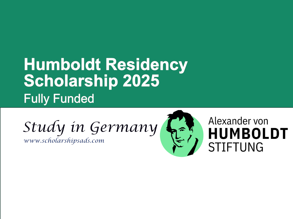 Humboldt Residency Scholarships.