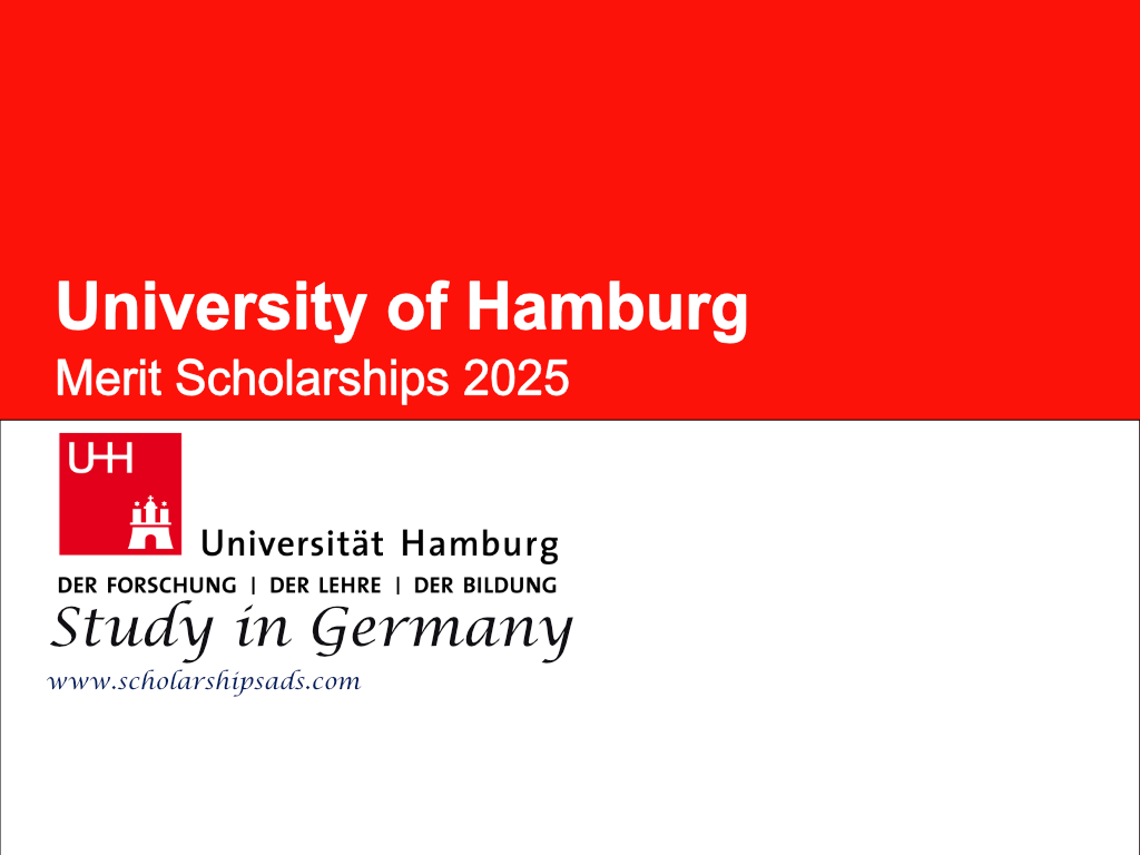 University of Hamburg Merit Scholarships.