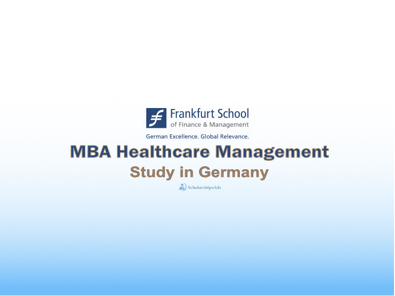 France Frankfurt School of Finance &amp; Management tuition Fee Scholarships.