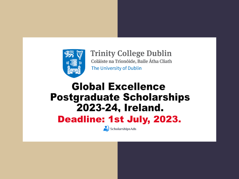 Global Excellence Postgraduate Scholarships.