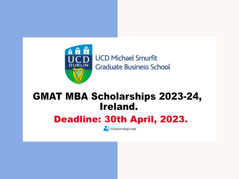 GMAT MBA Scholarships.