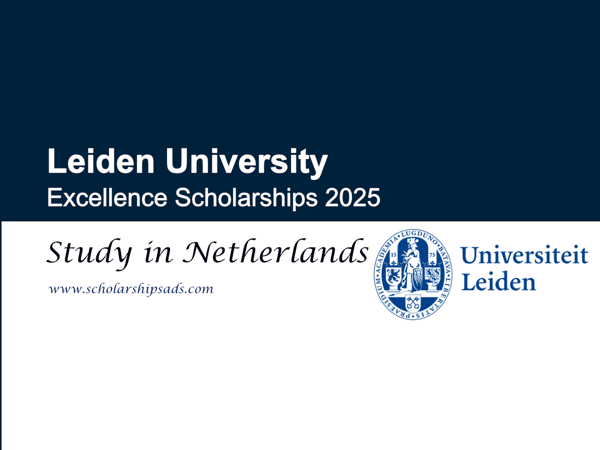 Leiden University Netherlands Excellence Scholarships.