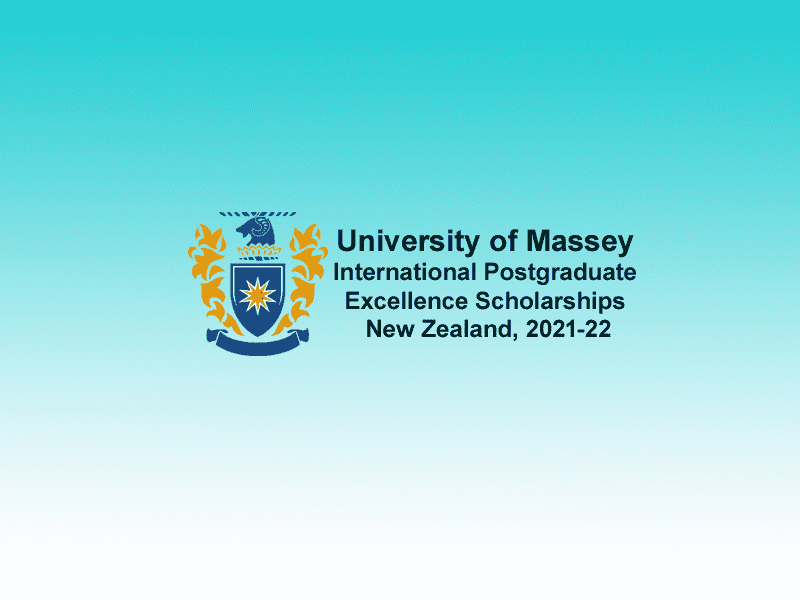University of Massey International Postgraduate Excellence Scholarships.
