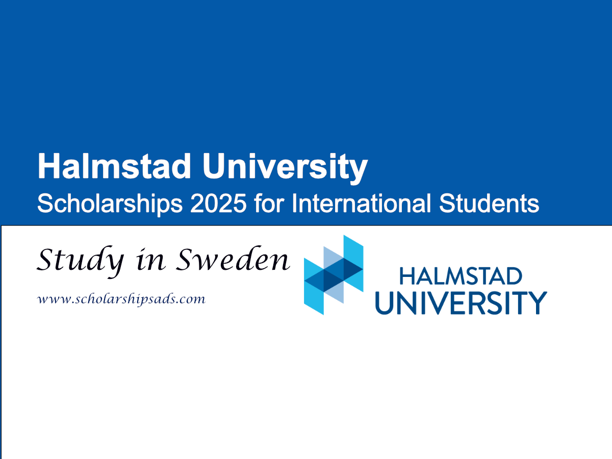 Halmstad University Sweden Scholarships.