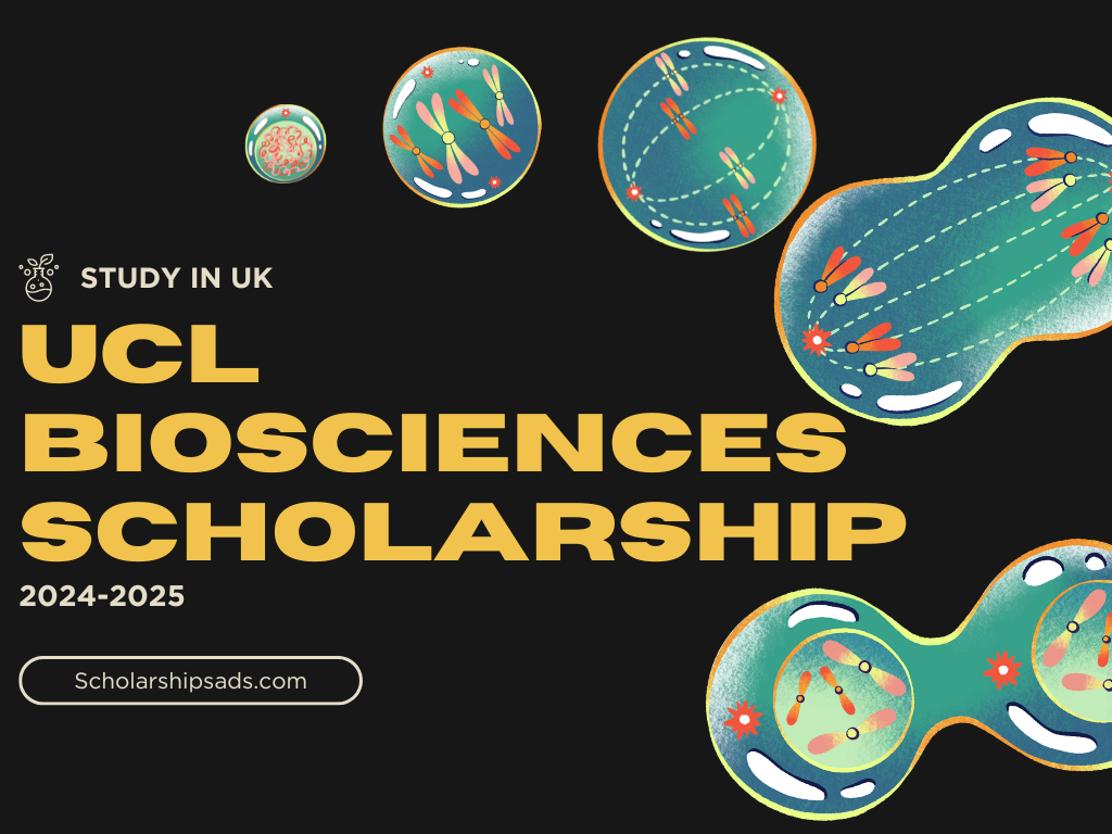 UCL MRes Biosciences Scholarships.