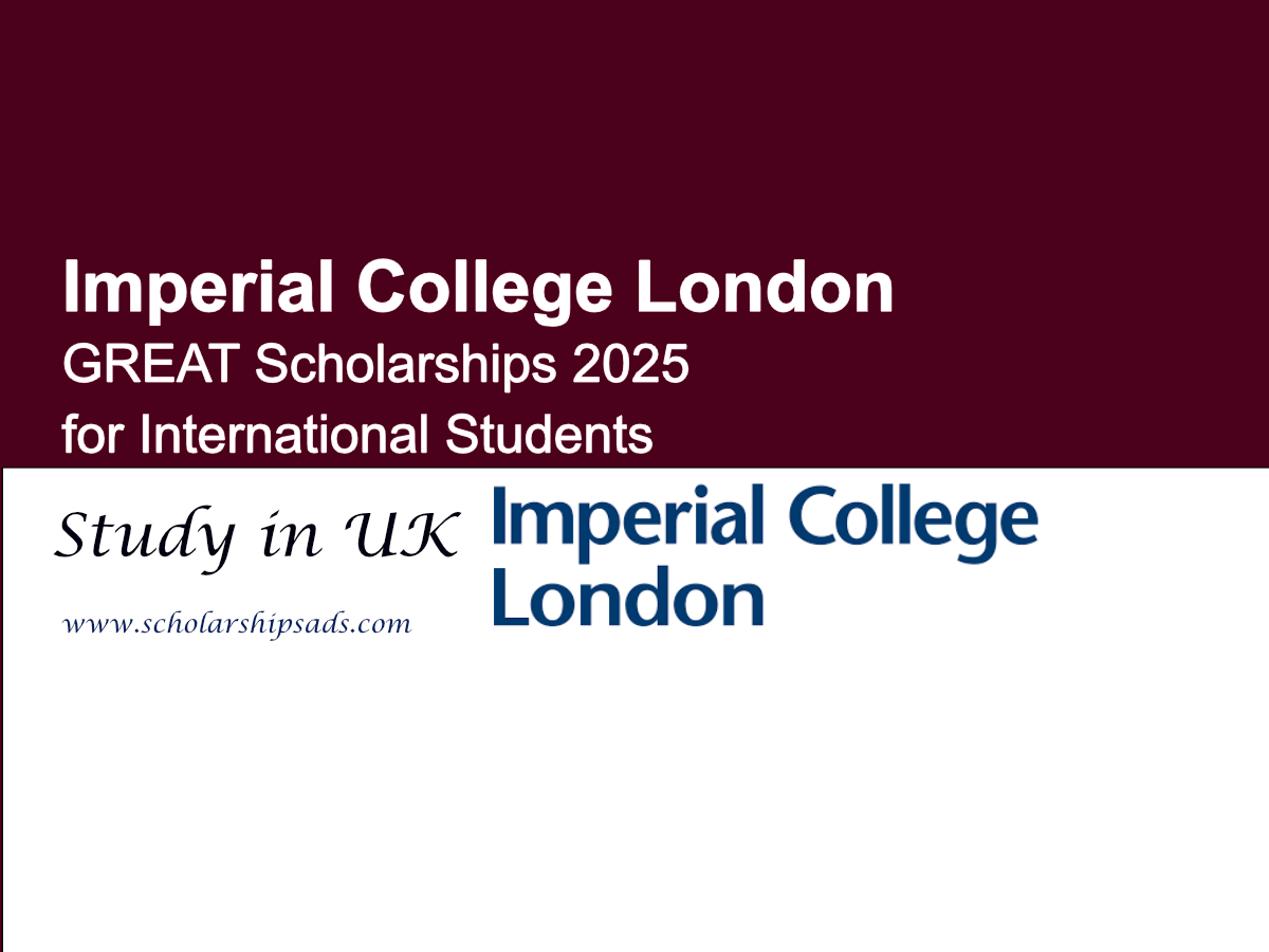 Imperial College London UK Offers GREAT Scholarships.