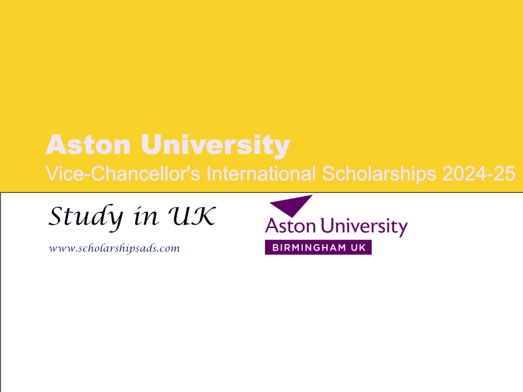 Aston University Vice-Chancellor&#039;s International Scholarships.