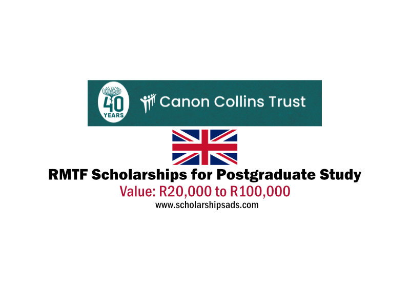 Canon Collins RMTF Scholarships.
