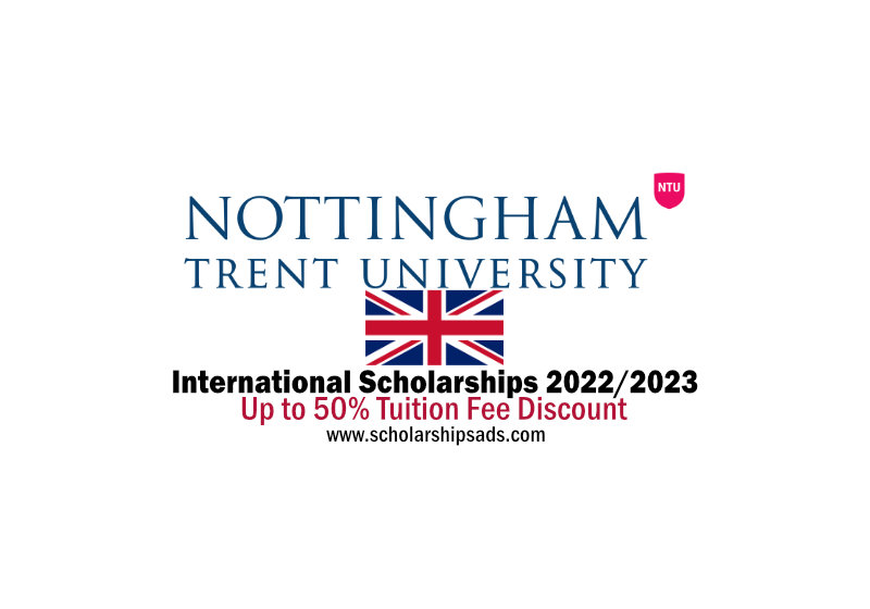 Nottingham Trent University UK International Scholarships.