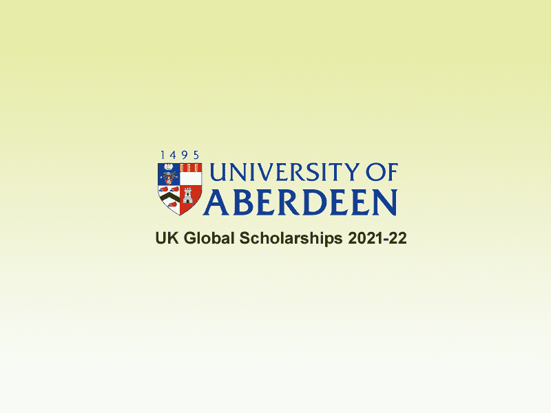 University of Aberdeen Global Scholarships.