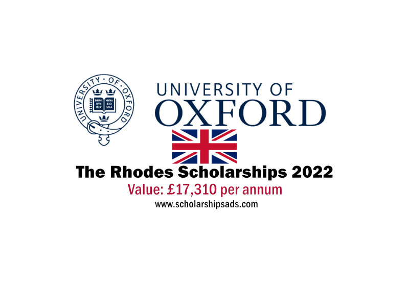 University of Oxford England UK the Rhodes Scholarships.