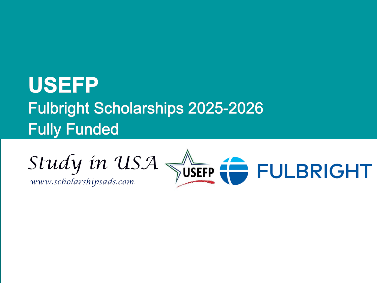 USEFP USA Fulbright Scholarships.