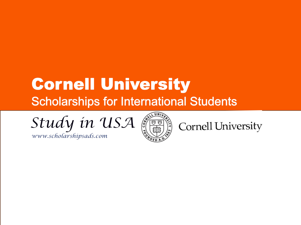 Cornell University Scholarships.