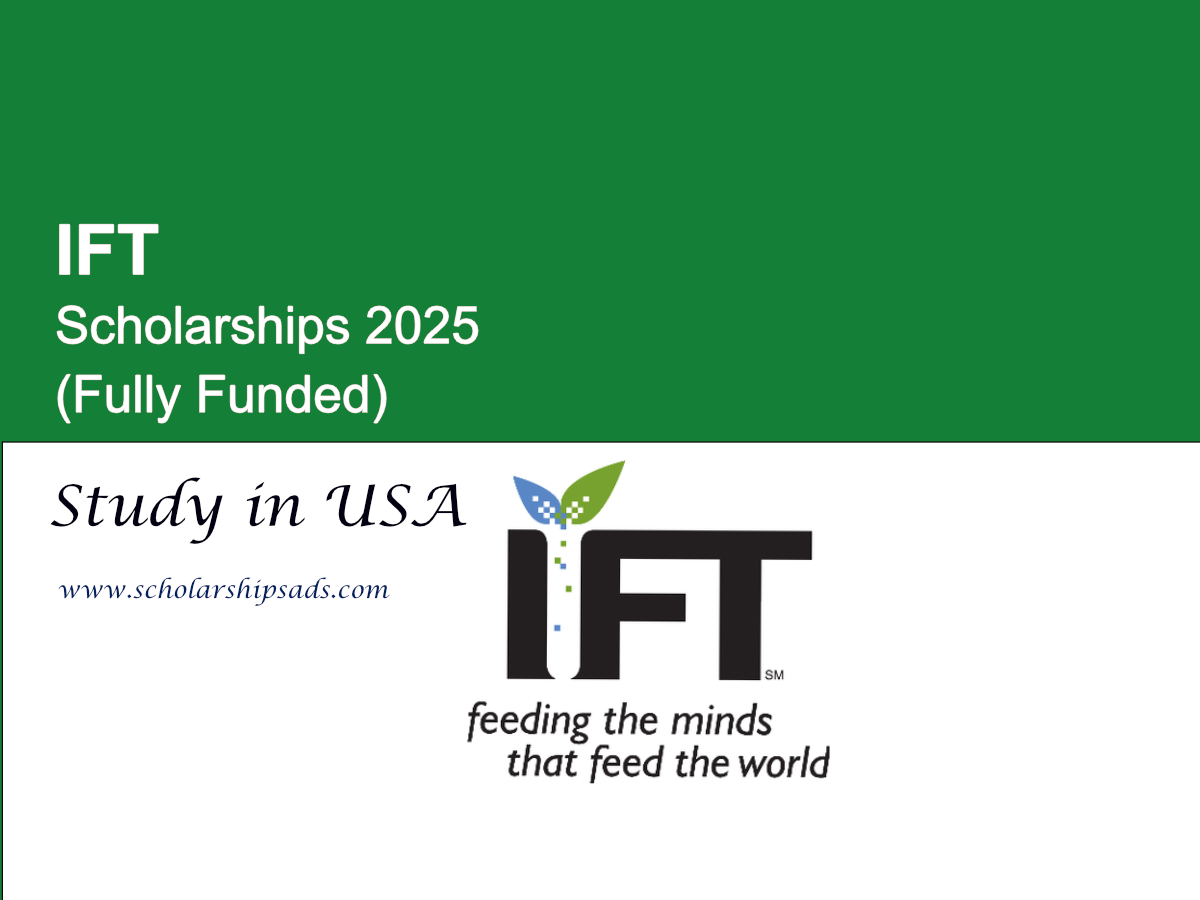 IFT USA Scholarships.