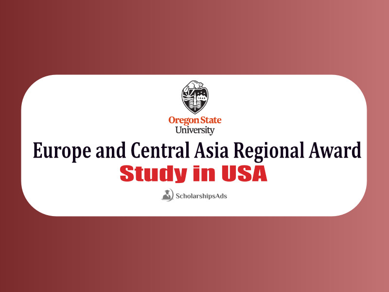 Oregon State University Europe and Central Asia Regional Award, USA 2022