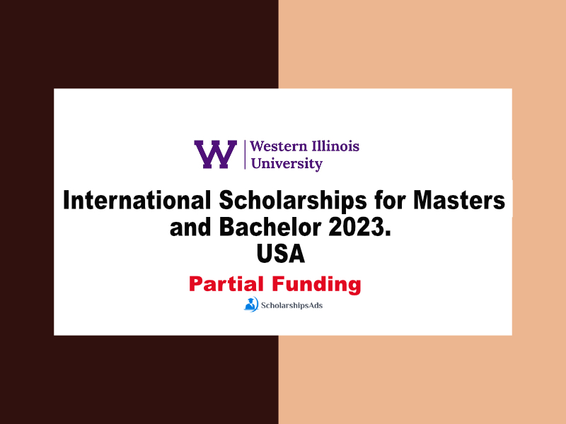 USA, Western Illinois University, International Scholarships.