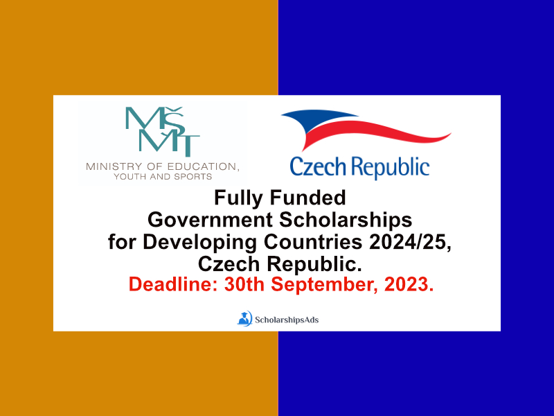 Fully Funded Government Scholarships.