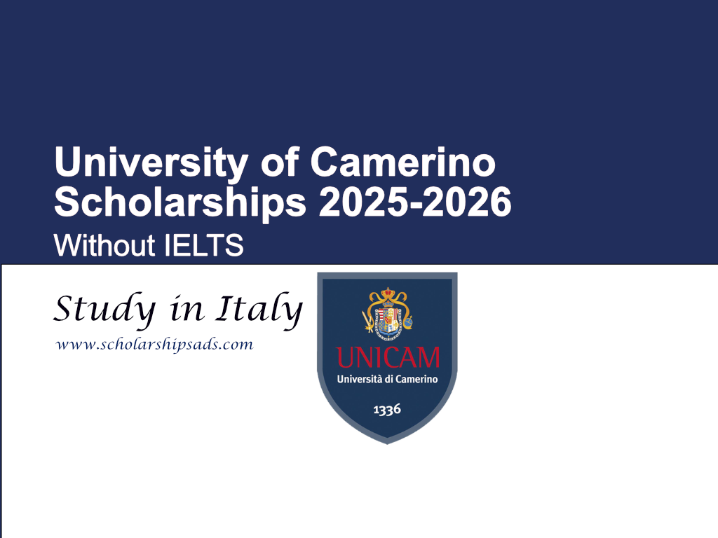 University of Camerino Italy Scholarships.