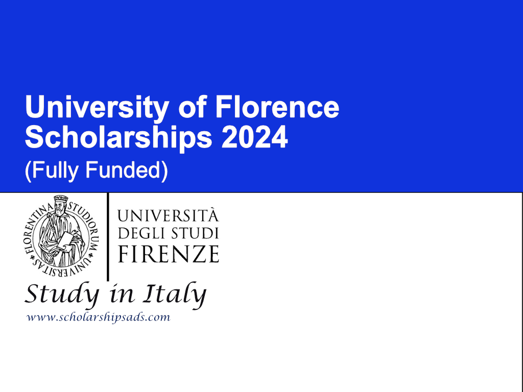 University of Florence Scholarships.