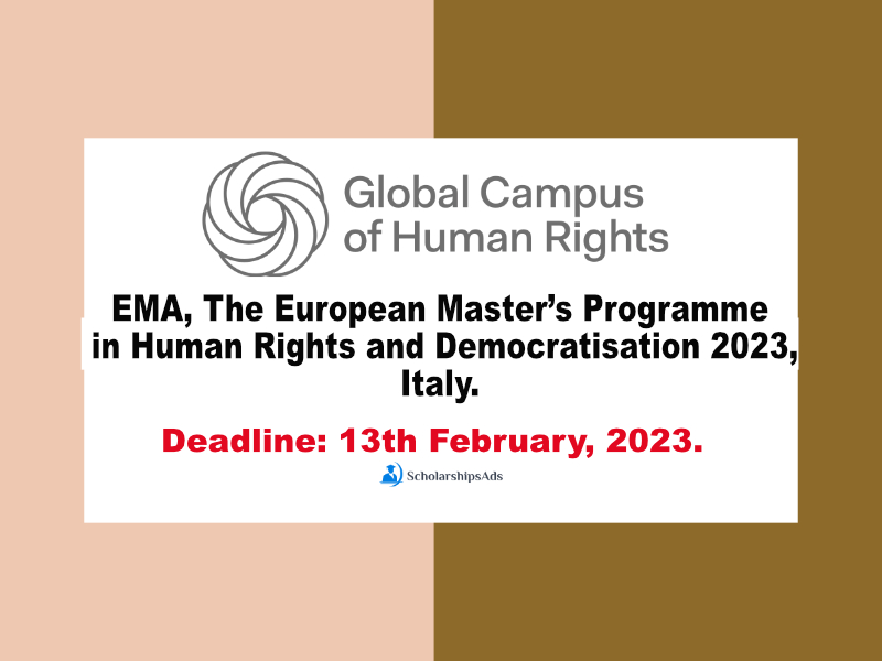EMA, The European Master&#039;s Programme in Human Rights and Democratization