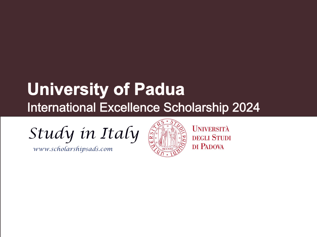 University of Padua Italy International Scholarships.