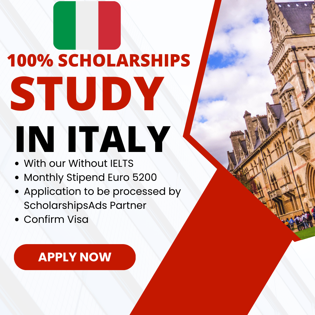 italy phd scholarship 2023 for pakistani students