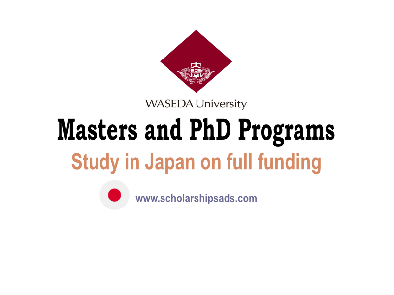 Japan Waseda University Scholarships.