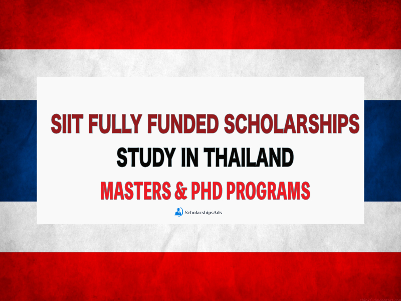 Fully Funded SIIT Scholarships.