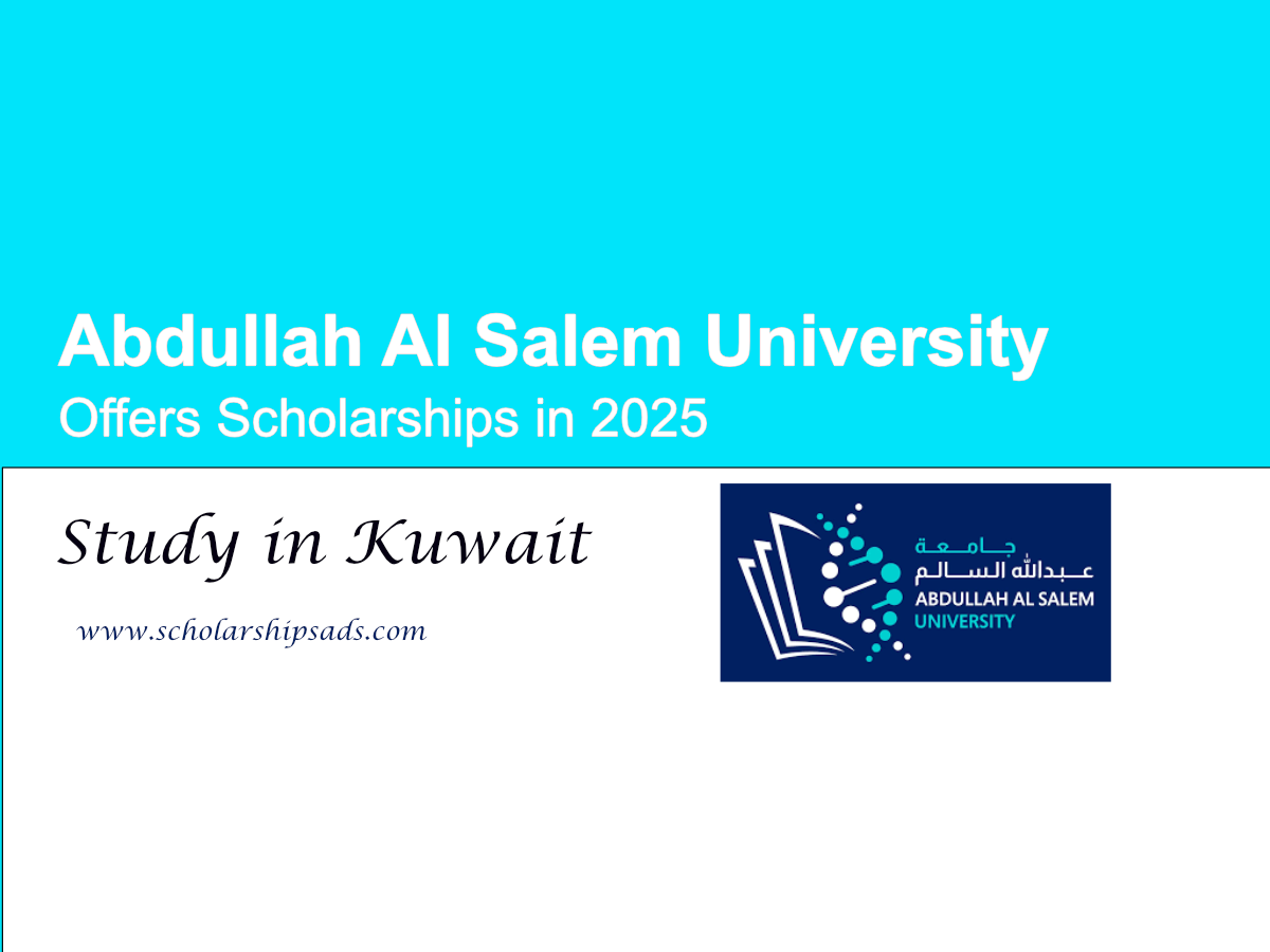 Abdullah Al Salem University Kuwait Offers Scholarships.