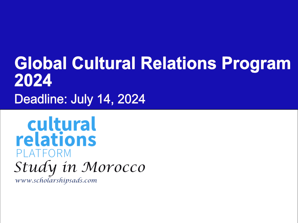 Global Cultural Relations Program 2024 in Morocco