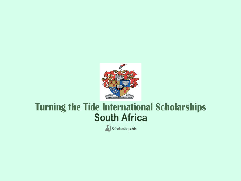 Turning the Tide International Scholarships.