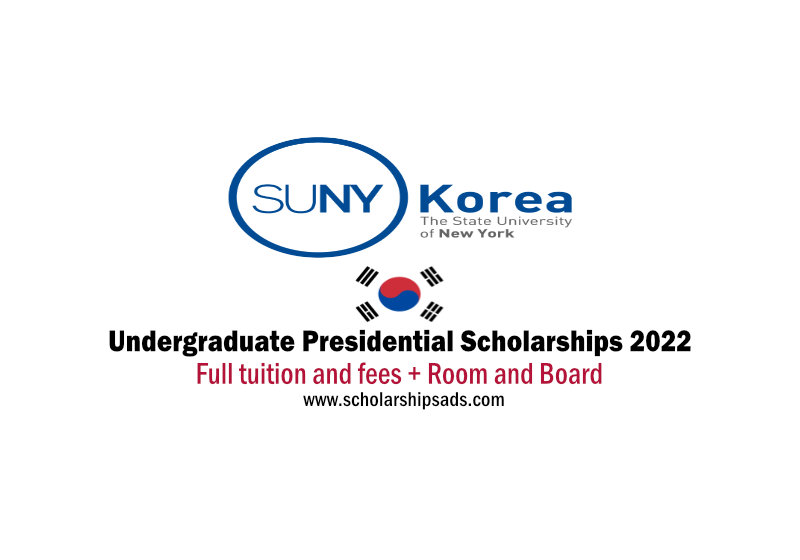 The State University of New York- SUNY, Korea Undergraduate Presidential Scholarships.