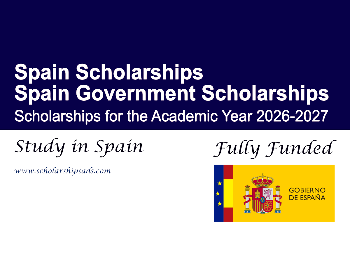 Spain Government Scholarships