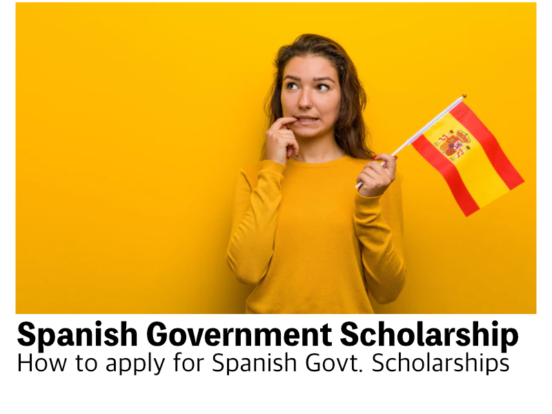 Spanish Government Scholarships.