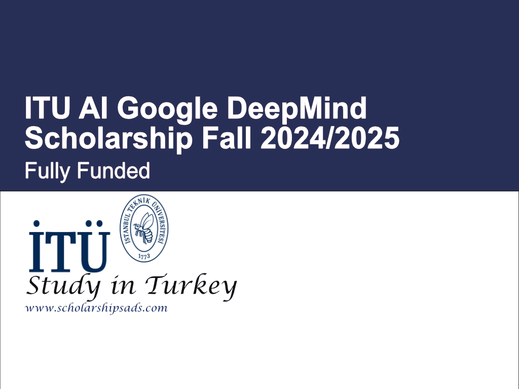 ITU AI Google DeepMind Scholarships.