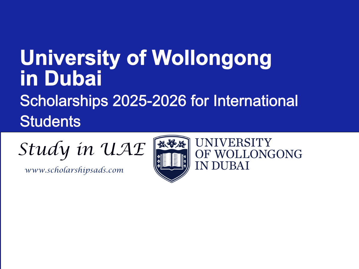 University of Wollongong in Dubai, UAE Scholarships.